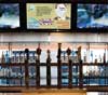 Screens behind the bar at select Friday's locations, display current content from the microsite—bridging the online and in-restaurant customer experience.